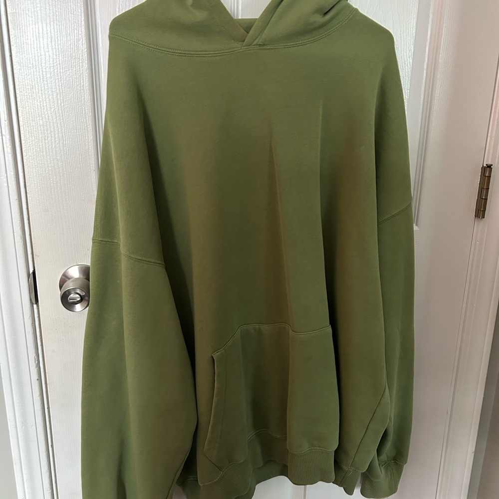 Green Oversized Hoodie